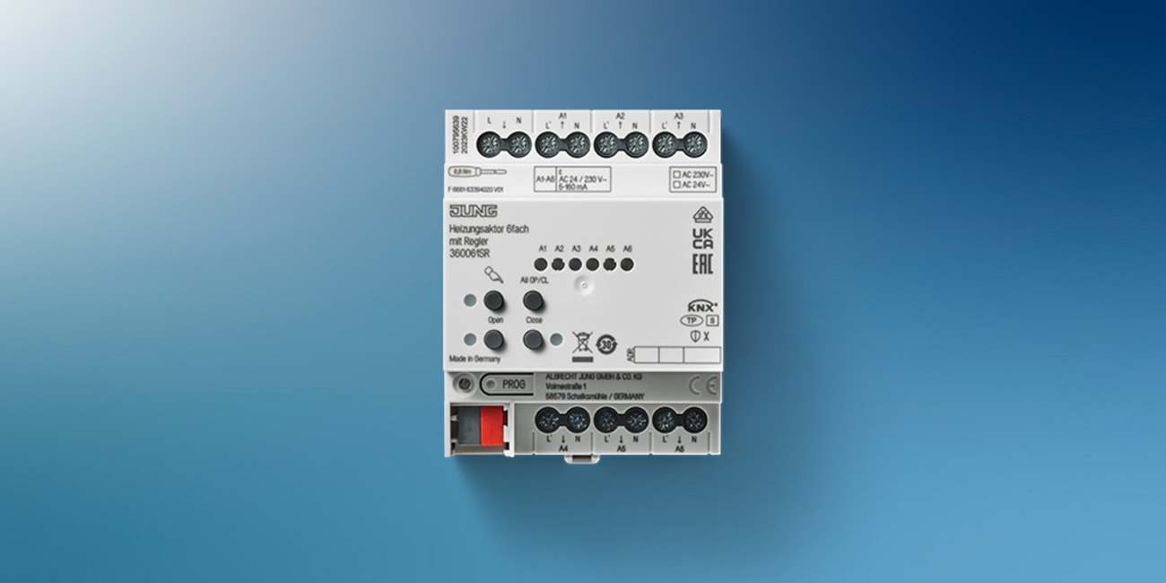 KNX Heizungsaktor 6-fach bei Elektrotechnik Thomas Bender in Heideck