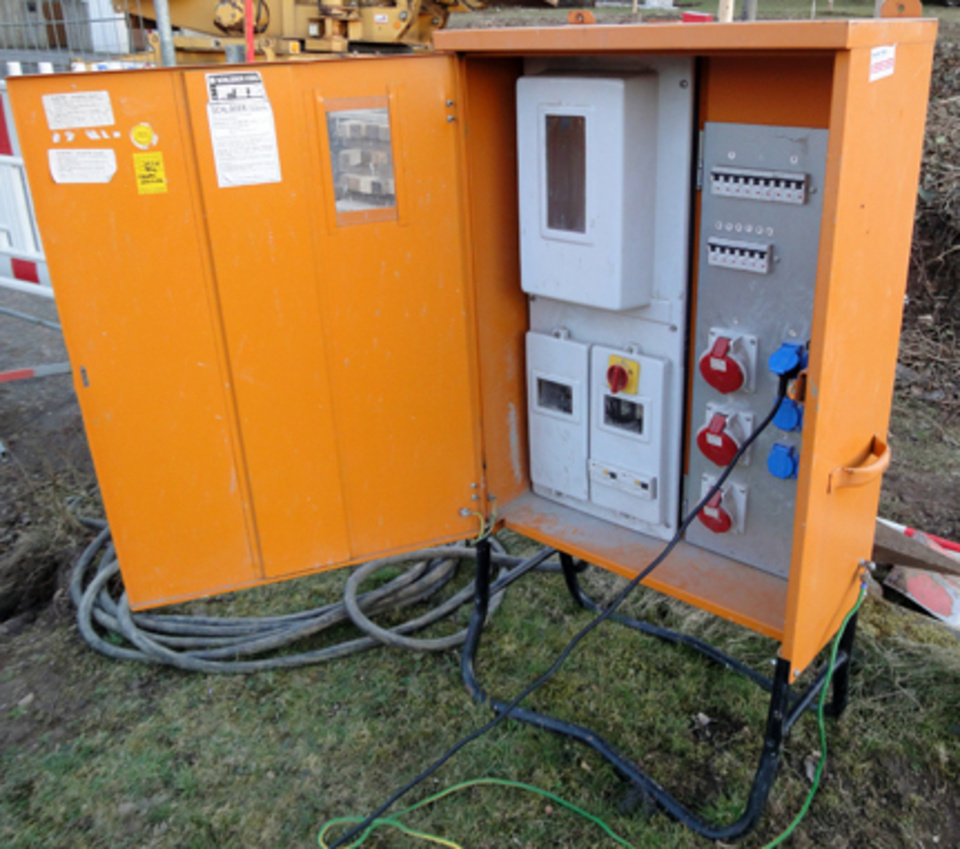 Baustromkasten bei Elektrotechnik Thomas Bender in Heideck