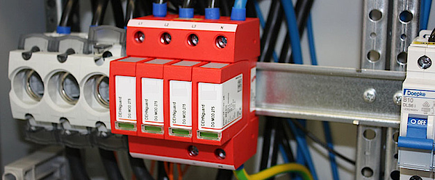 Über­spannungs­schutz bei Elektrotechnik Thomas Bender in Heideck