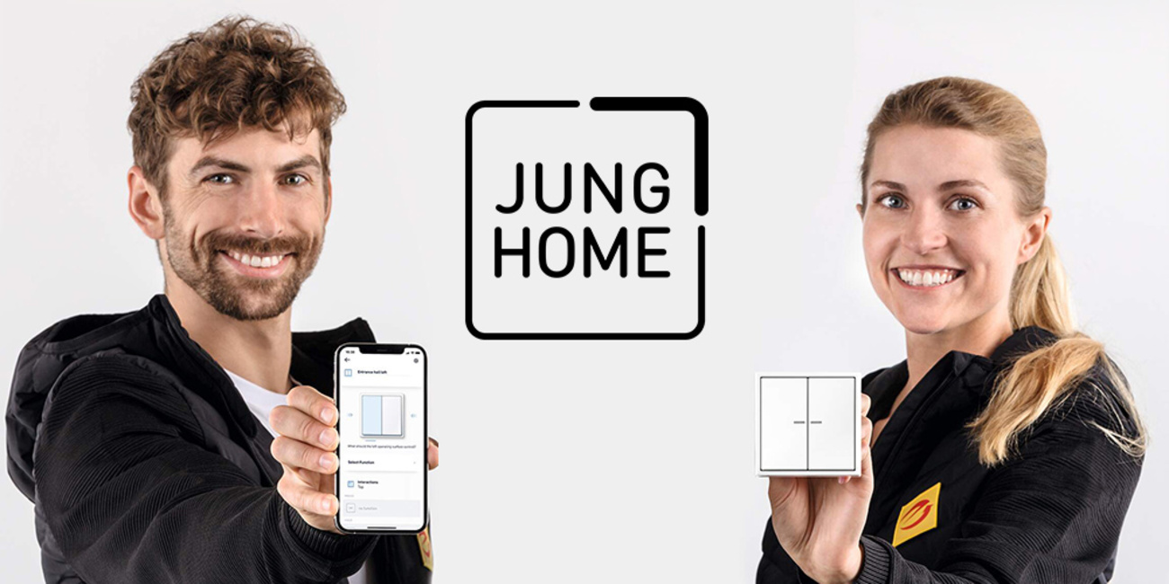 JUNG HOME bei Elektrotechnik Thomas Bender in Heideck